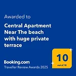 Apartman Near The With Huge Private Terrace Lutráki
