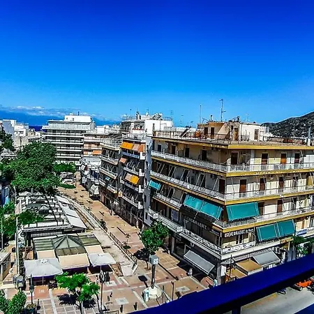 Lejlighed Near The With Huge Private Terrace Loutráki