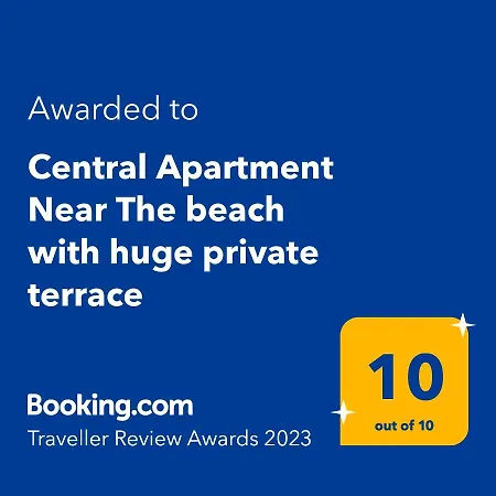 דירה Near The With Huge Private Terrace *